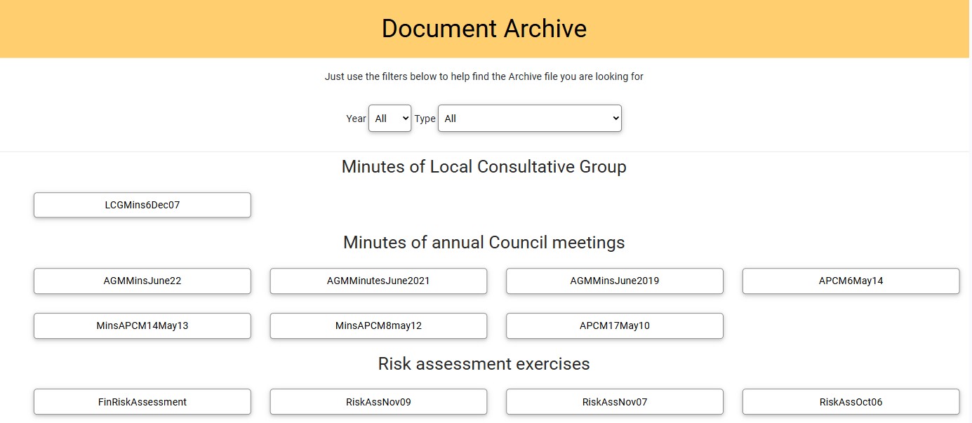 New Archive Widget